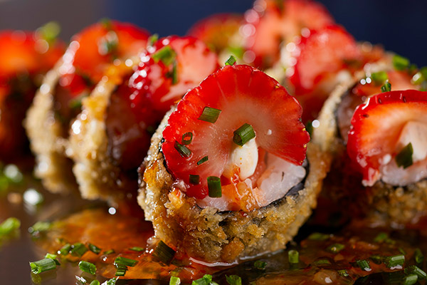 Hot Sushi em tua casa Salmão